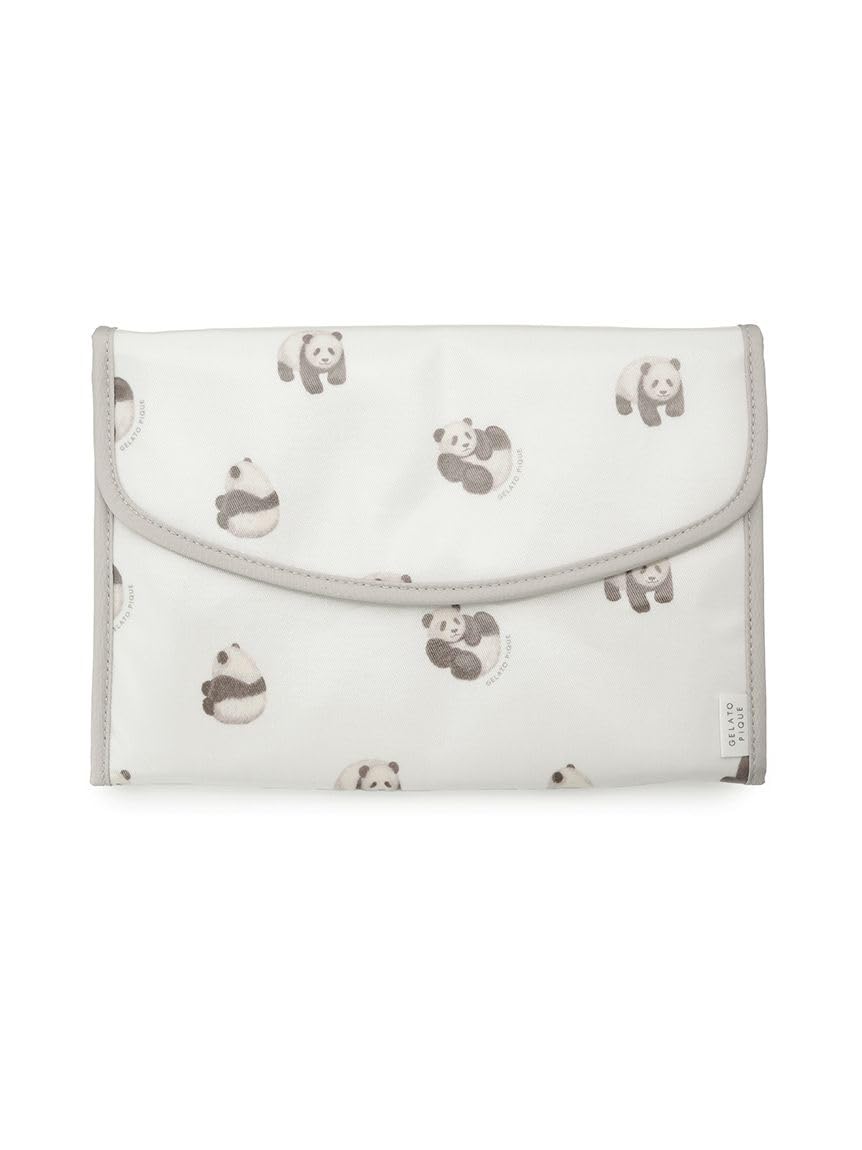 【全国送料無料】 [ジェラート ピケ] パンダ柄母子手帳ケースL PWGG235546 レディース OWHT