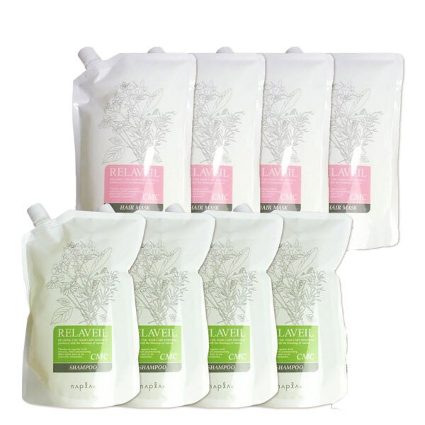 リラベール CMC シャンプー 4000mL + ヘアマスク 4000g セット