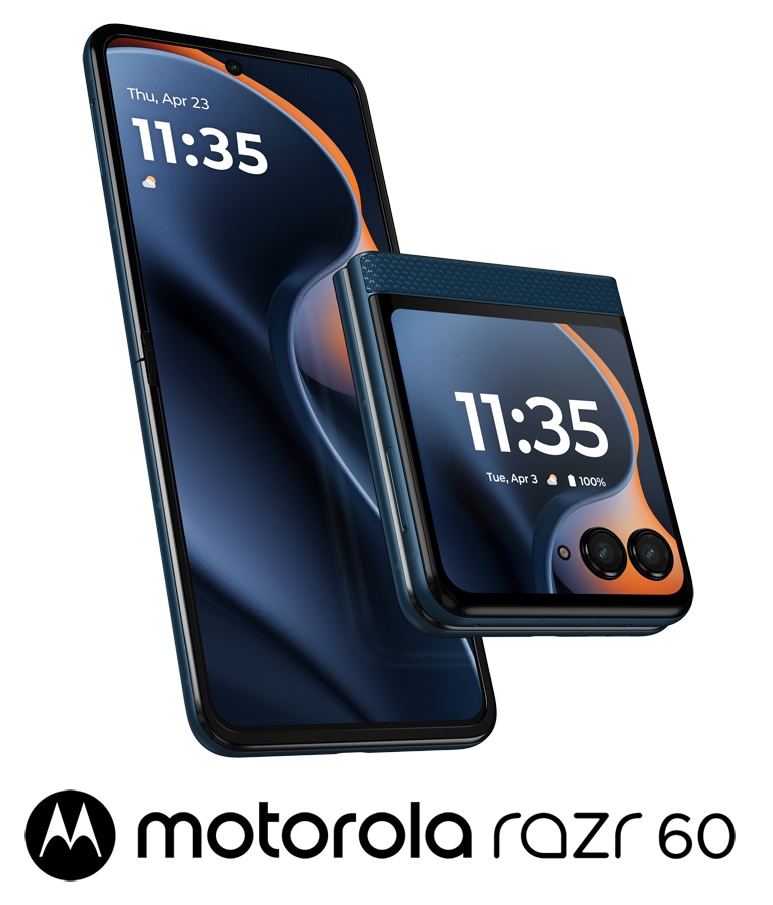 Motorola（モトローラ） PB8E0000JP motorola razr 60 （12GB/512GB） － ジブラルタルシーネイビー（SIMフリー版） PB8E0000JPRAZR60