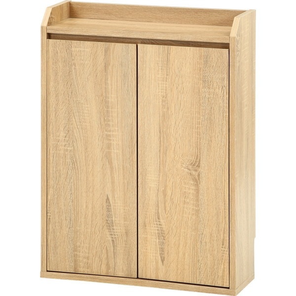 不二貿易 74108 カウンター下収納 サージュ 扉付キャビネット NA