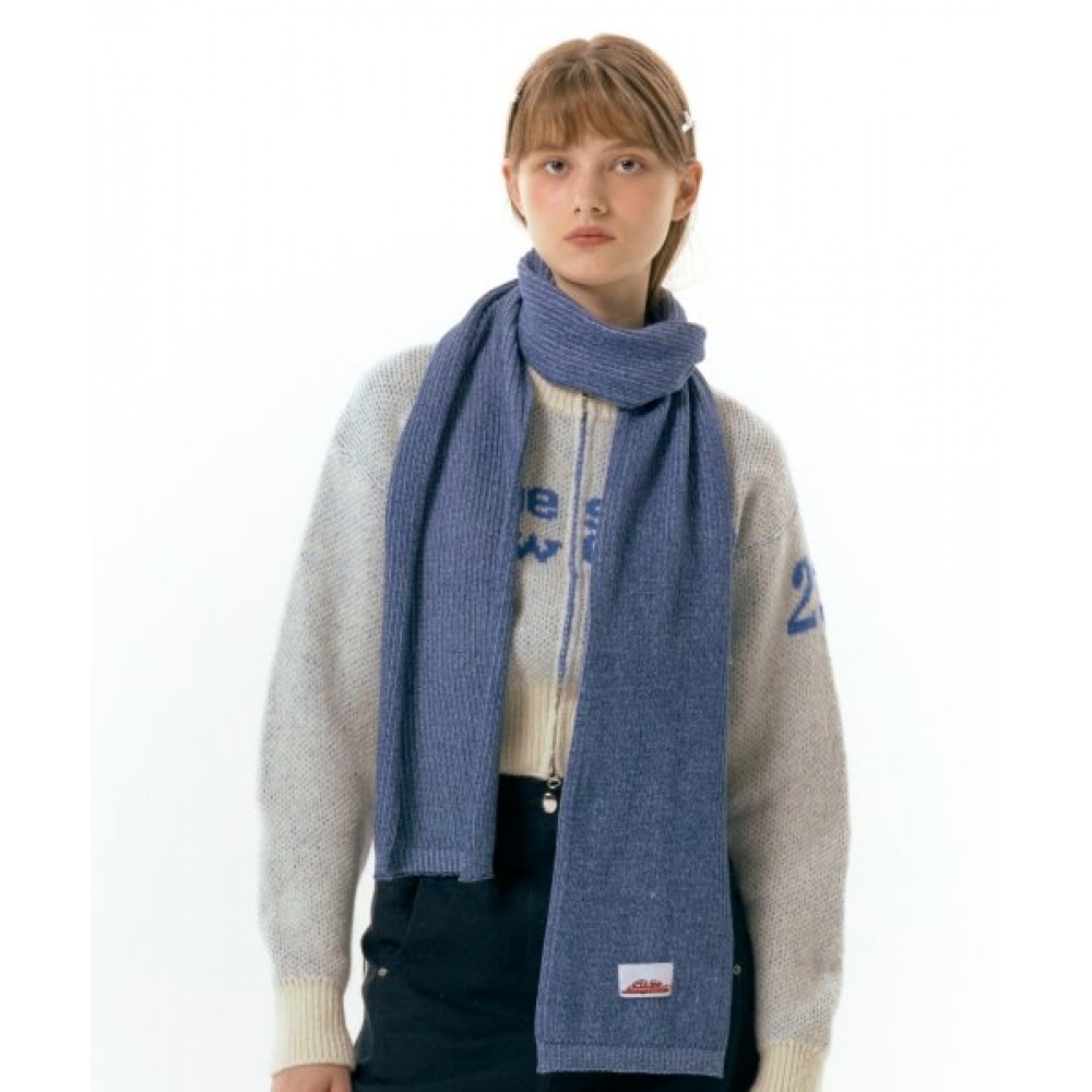 エイムズ-ワールドワイドツートンマフラーブルー 6,867円