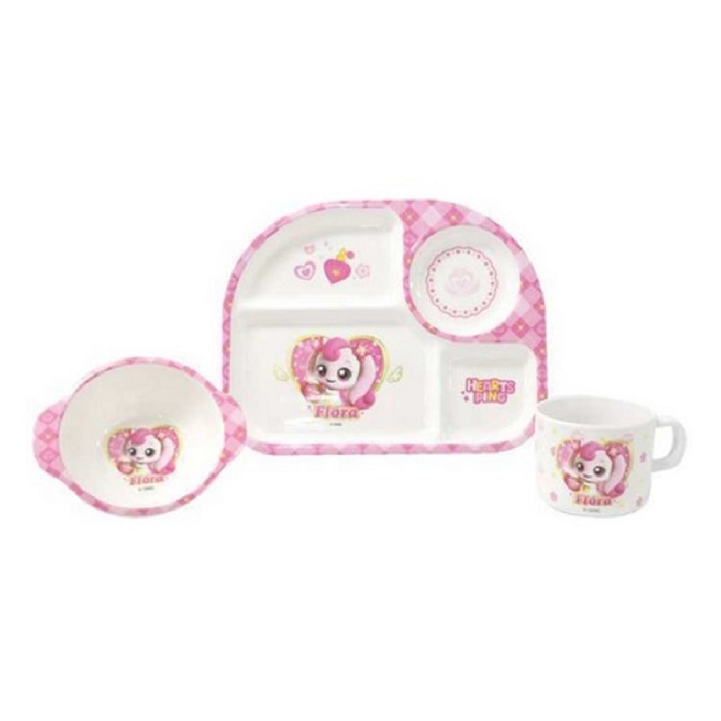 キャッチティーニッピング3ハチュピンメラミン食器セット