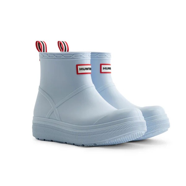返品交換不可 現品限り処分 ハンター HUNTER ユニセックス プレイ モールデット ブーツ フェスティスカイ UFS7105PVC-FSK シューズ