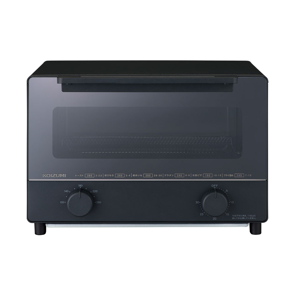 コイズミ KOS-1301/K オーブントースター　ブラック KOS1301K