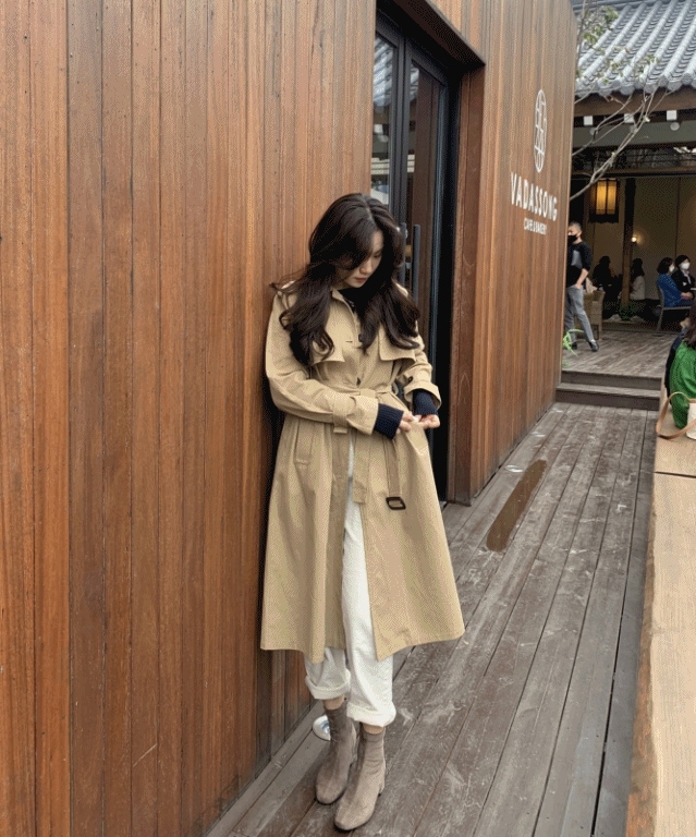 *価格すごい* [肩章なしですっきり] オンアンドオフトレンチコートその他 アウター