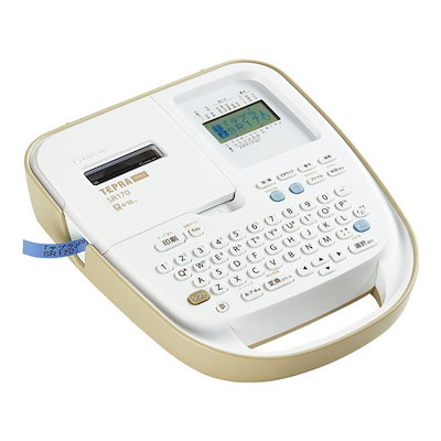 他サイト： KING JIM ラベルライター TEPRA PRO 18mmまで ベージュ SR170 キングジム テプラプロ SR170の商品画像