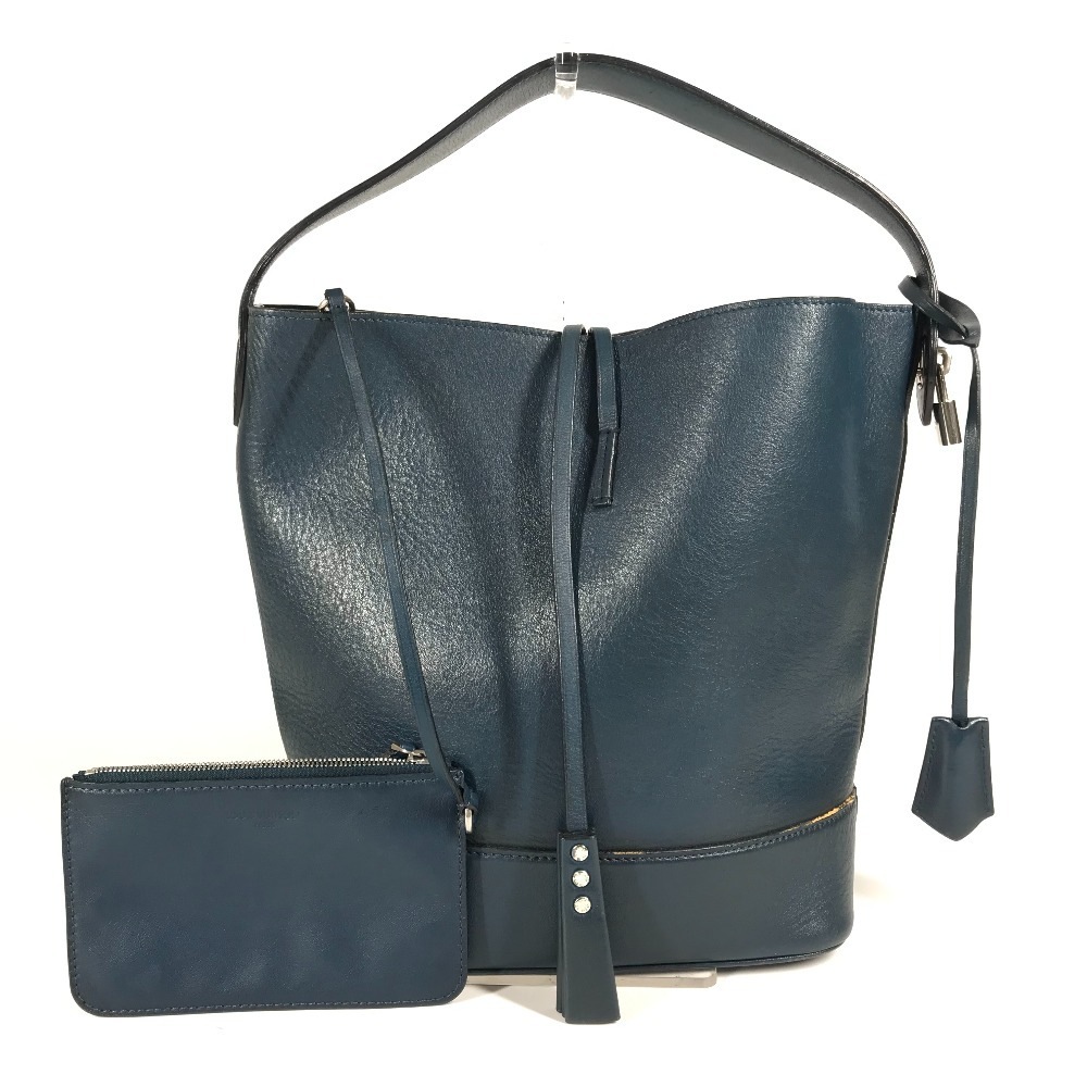 ショルダーバッグ M94588 NN14GM キュイール・ニュアンス ポーチ付き カバン 肩掛け レザー ブルー