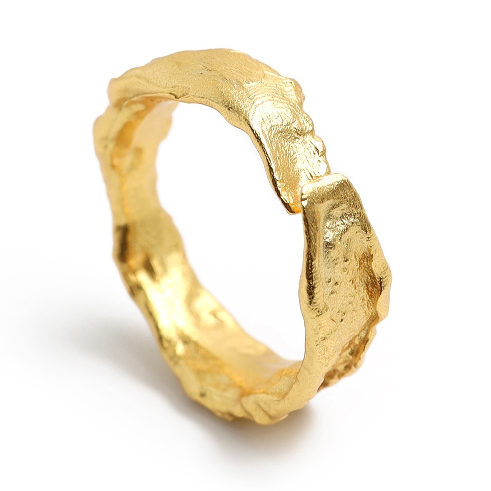 925 ニュアンスリング 凹凸 S [cr438-s]