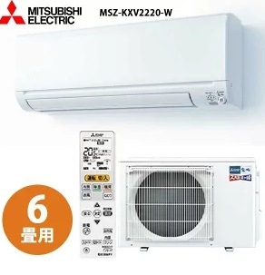 三菱電機　ズバ暖　霧ヶ峰　MSZ-KXV2220