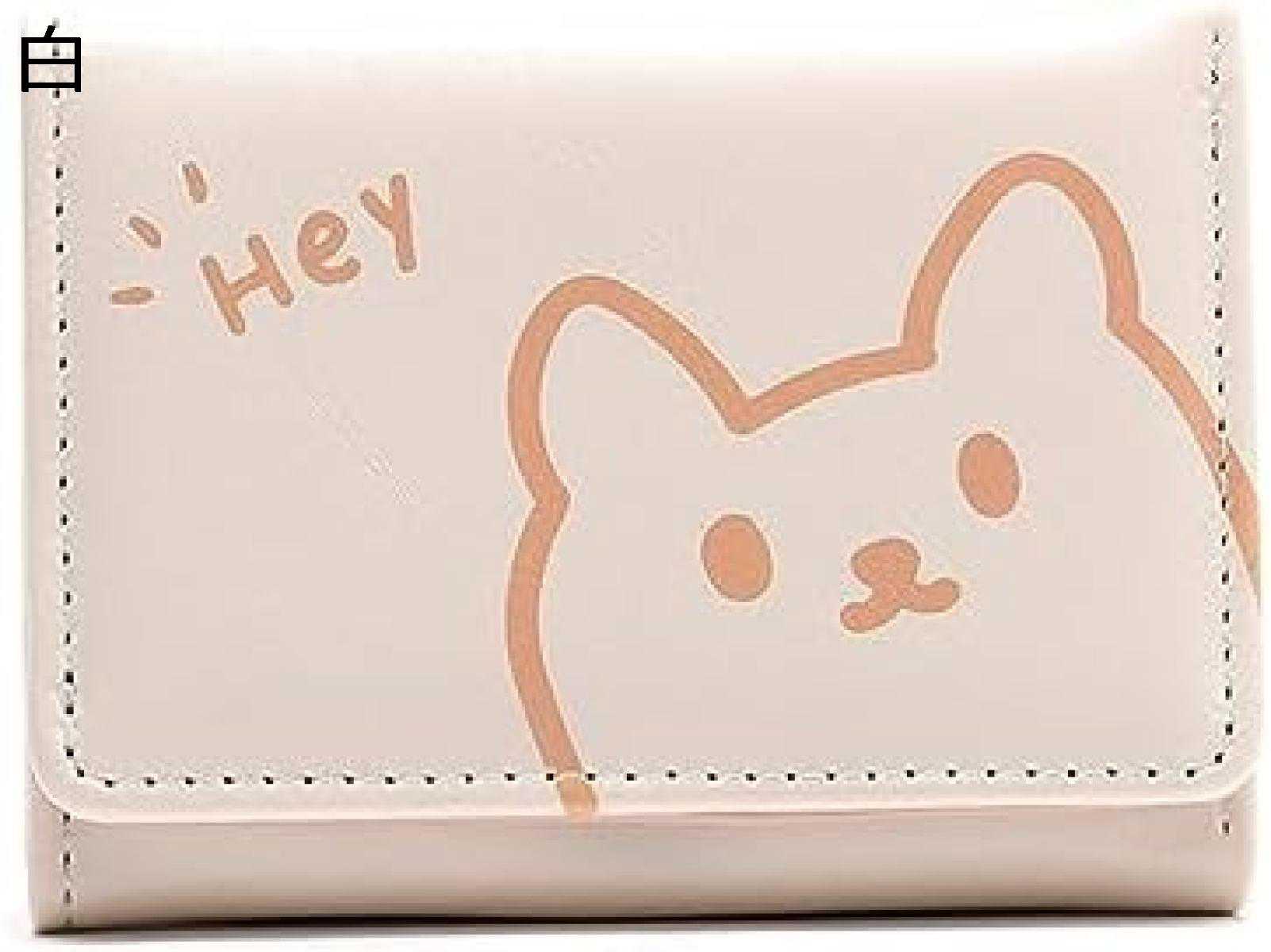 【15%OFFクーポン～】三つ折り財布 レディース 猫柄 お札/カード入れ 手のひらサイズ 大容量 シンプル かわいい ウォレット ミニ財布 短財布 軽量 コンパクト 多機能 ギフト 8,424円