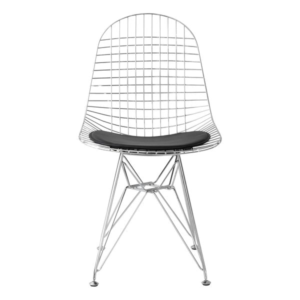 イームズ ワイヤーチェア デザイナーズチェア/ダイニングチェア/ブラック PCK-019N ブラック