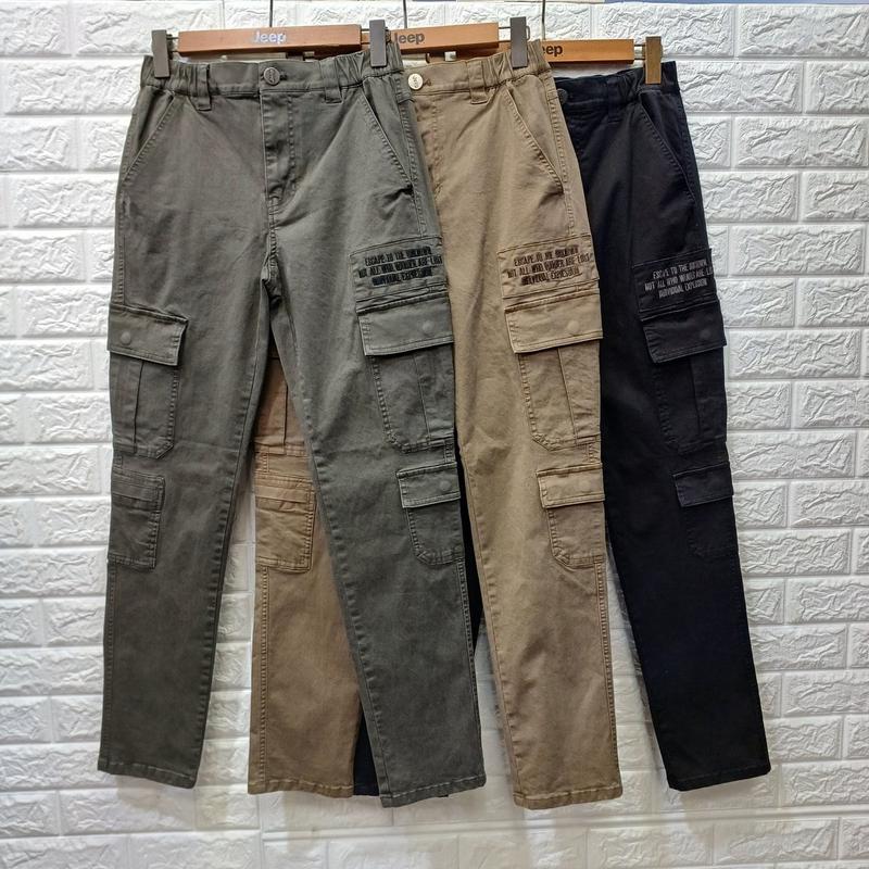 （共用）ヴィンテージ アウトポケット ストレート カーゴパンツ JQ3PTU131_BP