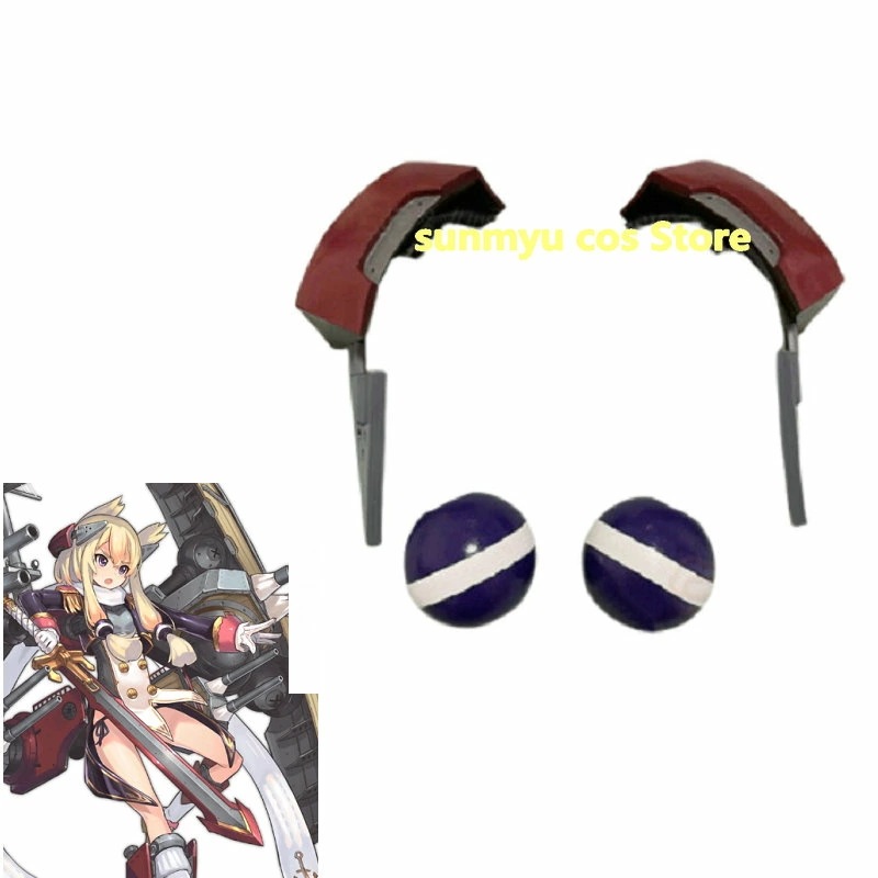 アズールレーン HMS Warspite ウォースパイト 髪飾り　コスプレ道具