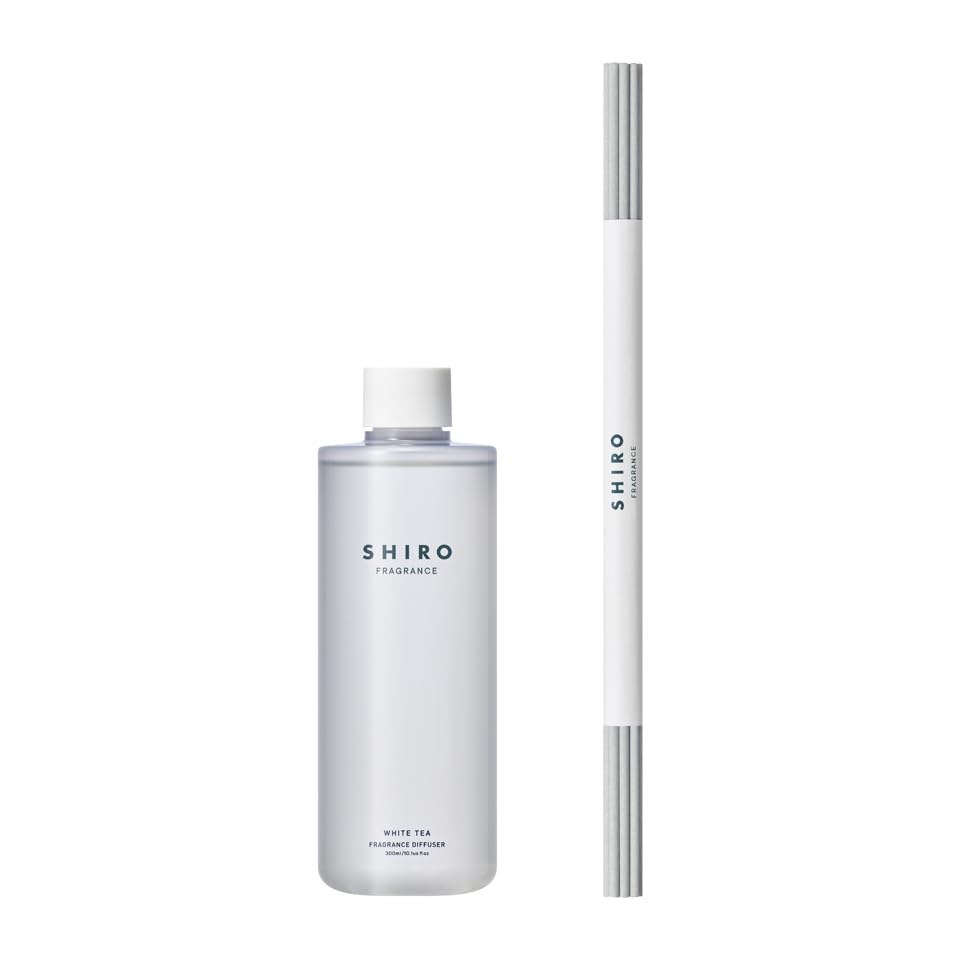 SHIRO ホワイトティー フレグランスディフューザーリキッド(詰め替え用リキッド＋スティック) 300mL ３か月目安 ルームフレグランス 5,523円