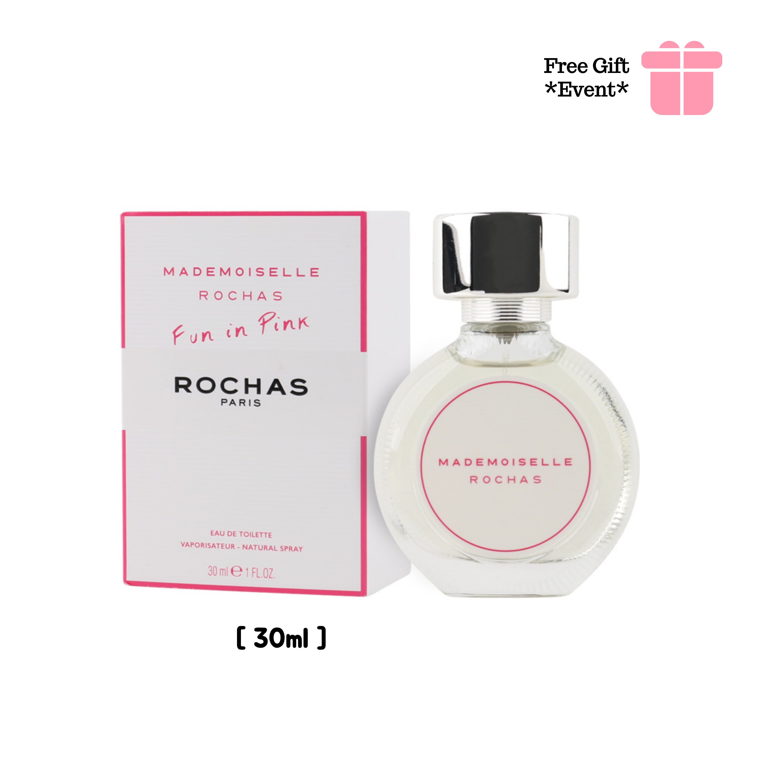 マドモアゼル EDT 30ml 溌剌とした感じのシックさ/ムスクグリーンフローラルの香り/若さと喜び