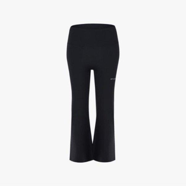 レギンス PQF SPJPCNFL354W-BLK 女性 セミワイド 8分丈レギンス