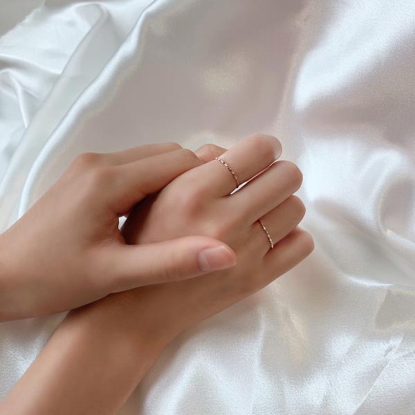 LLOYDカット14KゴールドシールリングLRS19119G