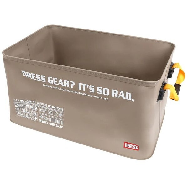 DRESS 防水キャリーカーゴ ベージュ