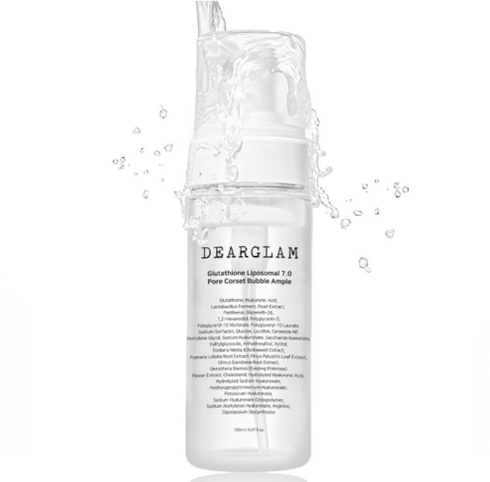 グルタチオン リポソーム7.0 毛穴コルセット バブルアンプル 150ml × 2本セット