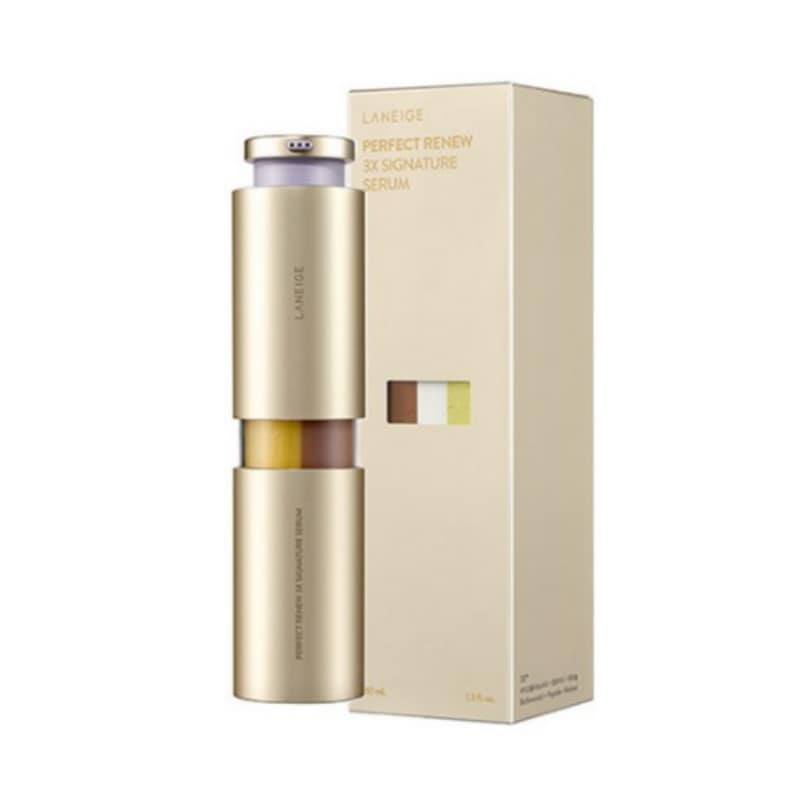 [公式商品40ml] 肌 3層 レイヤーを 精巧に ターゲットする パーフェクト リニュー トリプル ショット / シワ x 弾力 x 光彩 / シグネチャー セラム