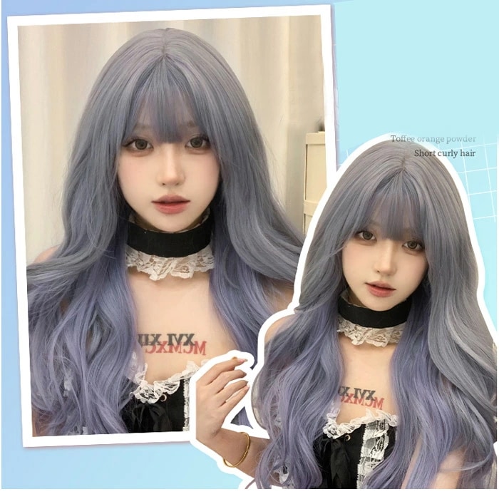 ウィッグ フルウィッグ ロング 自然 日常可 lolita 原宿風 つけ毛 エクステ ウイッグ かつら wig ロング コスプレ ハロウィン レイヤー 小顔効果抜群 耐熱ウィッ ロリータ風 コスチュー
