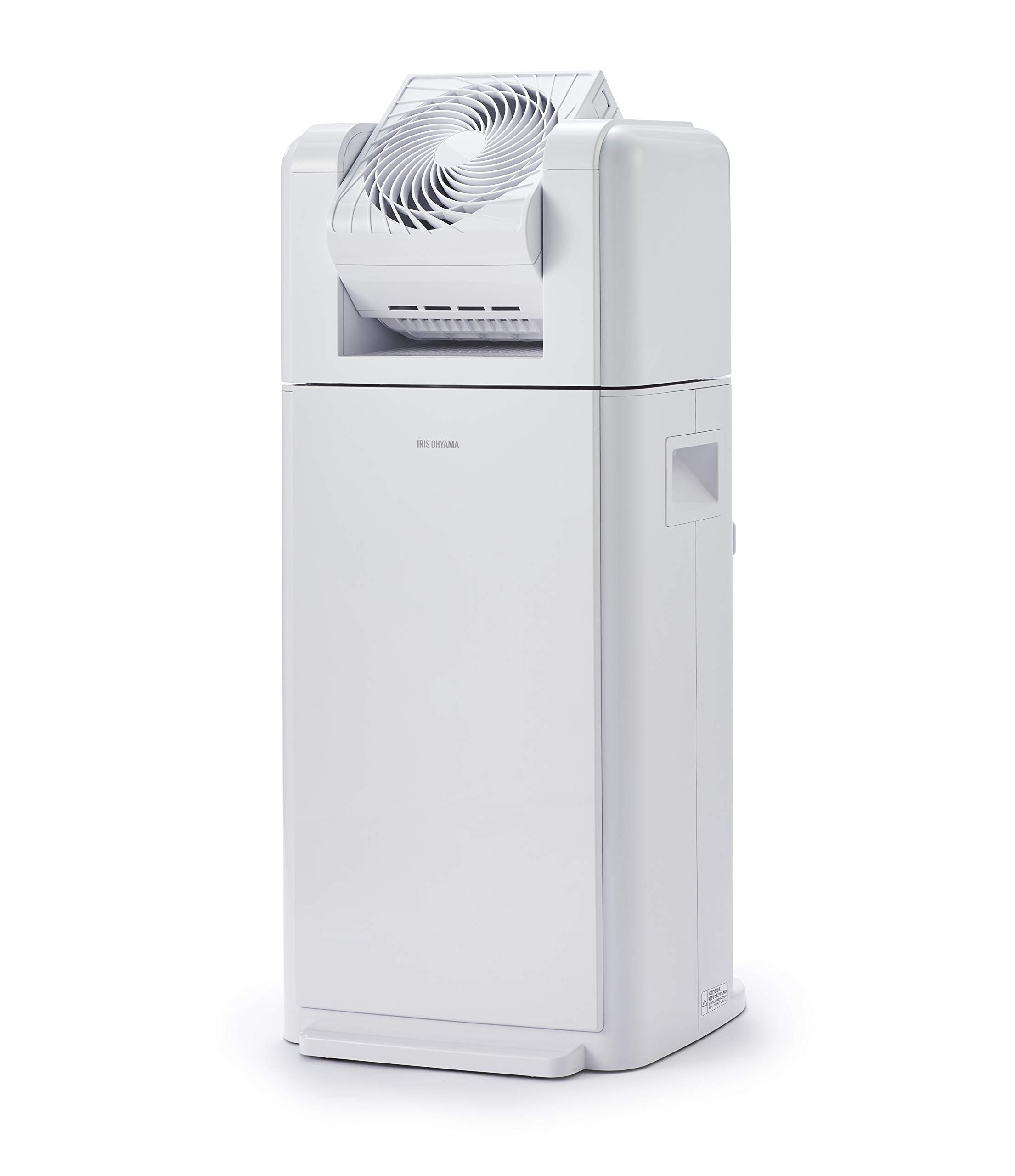 (IRIS OHYAMA) 除湿機 サーキュレーター 衣類乾燥 強力 除湿器 スピード乾燥 除湿量 8L 湿度センサー 静音設計 デシカント方式 IJDC-K80 ホワイト
