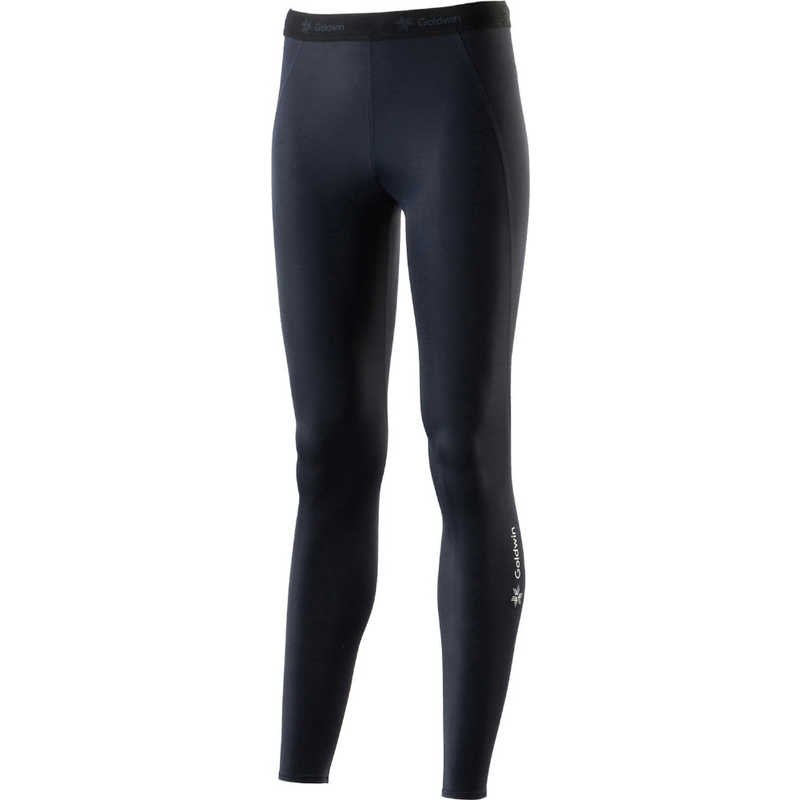 ゴールドウィン　C3fit (シースリーフィット) レディース コンプレッションロングタイツ ブラック 1(S) 【返品交換不可】　GCW04351