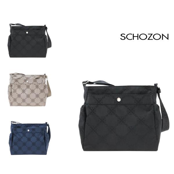 【レターパック配送/時間指定不可】【SCHOZON】11-2012 リエート ショルダーバッグ 斜め掛け 日本製 使いやすい レディース プレゼント ギフト ブラック 母の日