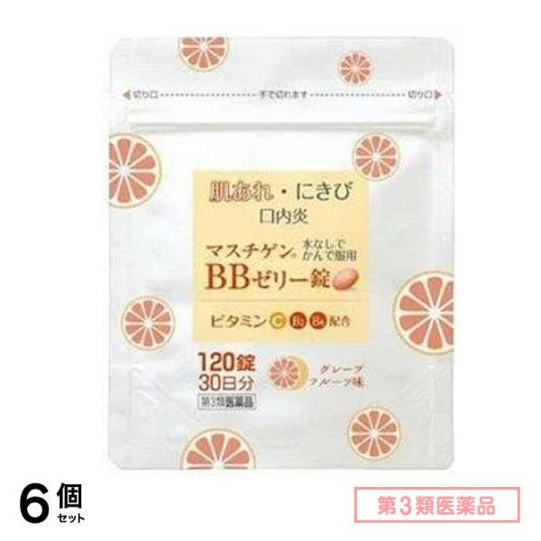 第３類医薬品 マスチゲンBBゼリー錠 120錠 6個セット
