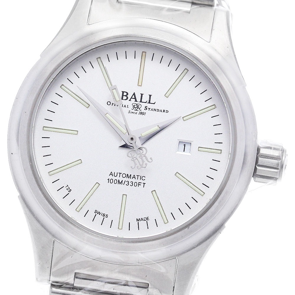 ボールウォッチ BALLWATCH NL2088C-S5J-WH ファイヤーマン デイト 自動巻き レディース 未使用品 保証書付き_899241【中古】