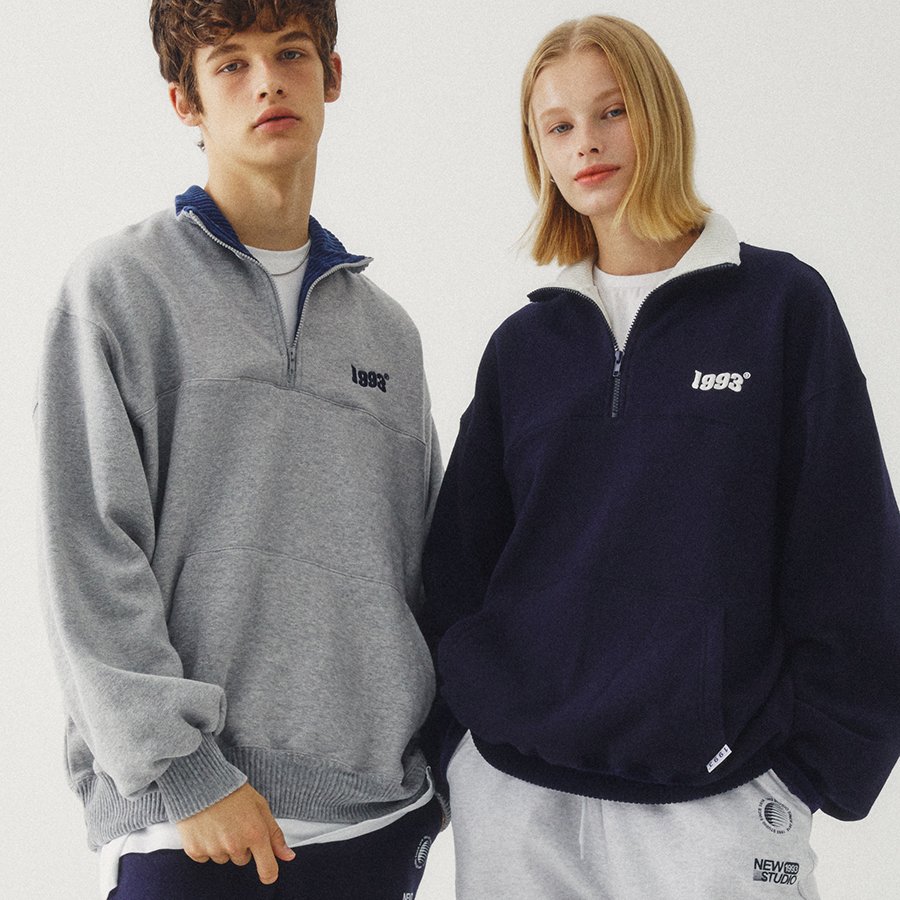 VINTAGE HALF ZIP-UP 韓国正規品 6,301円