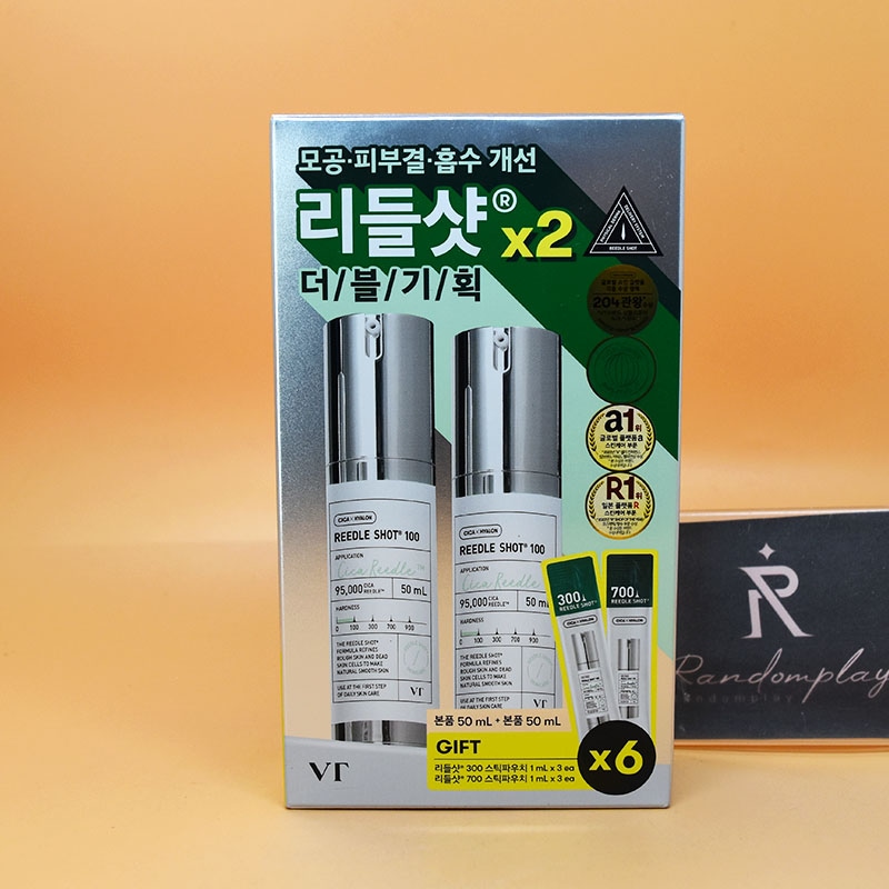 1+1 VTリドルショット100エッセンス50mL + 50mL +スティックポーチ6個