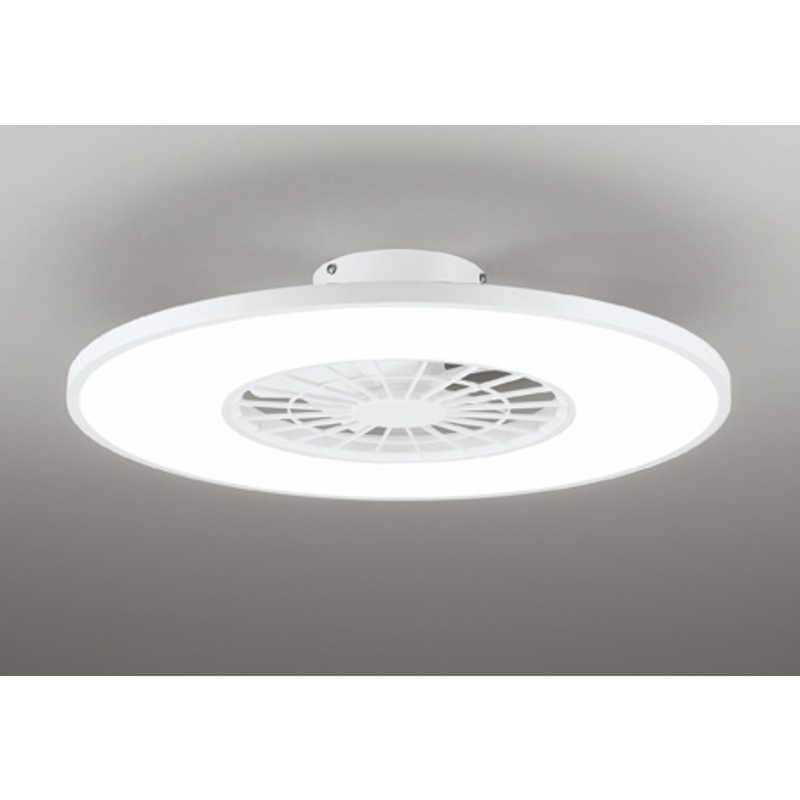 オーデリック　高演色LED シーリングファンリモコン付 [リモコン付き /8畳 /白色~電球色]　OL291438BR