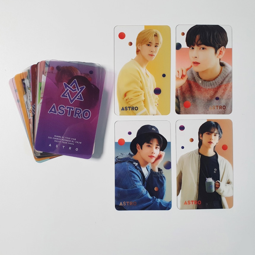 K-POP Astro トレカ プラスチック製 ムンビン 赤髪 ASTRO ムンビン All Light トレカ - メルカリ
