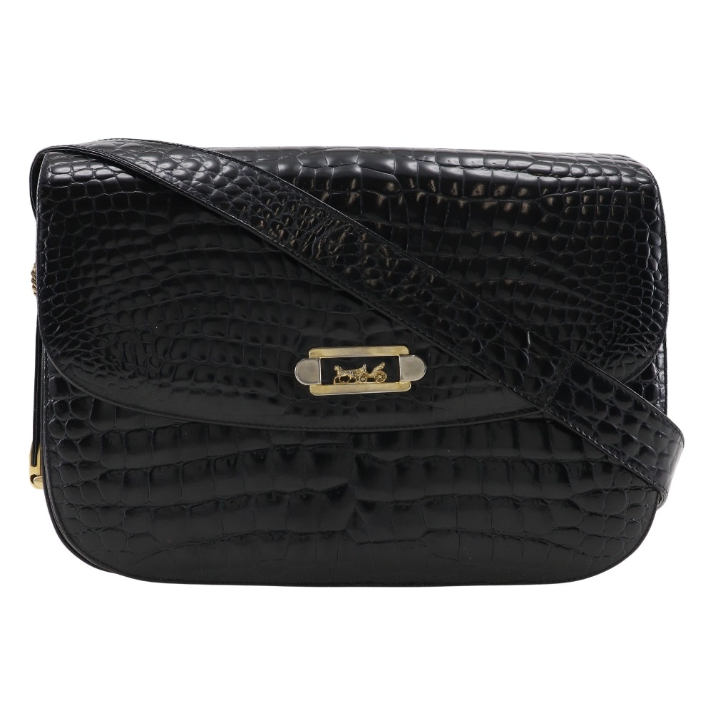 ショルダー ショルダーバッグ クロコダイル レディース 中古品