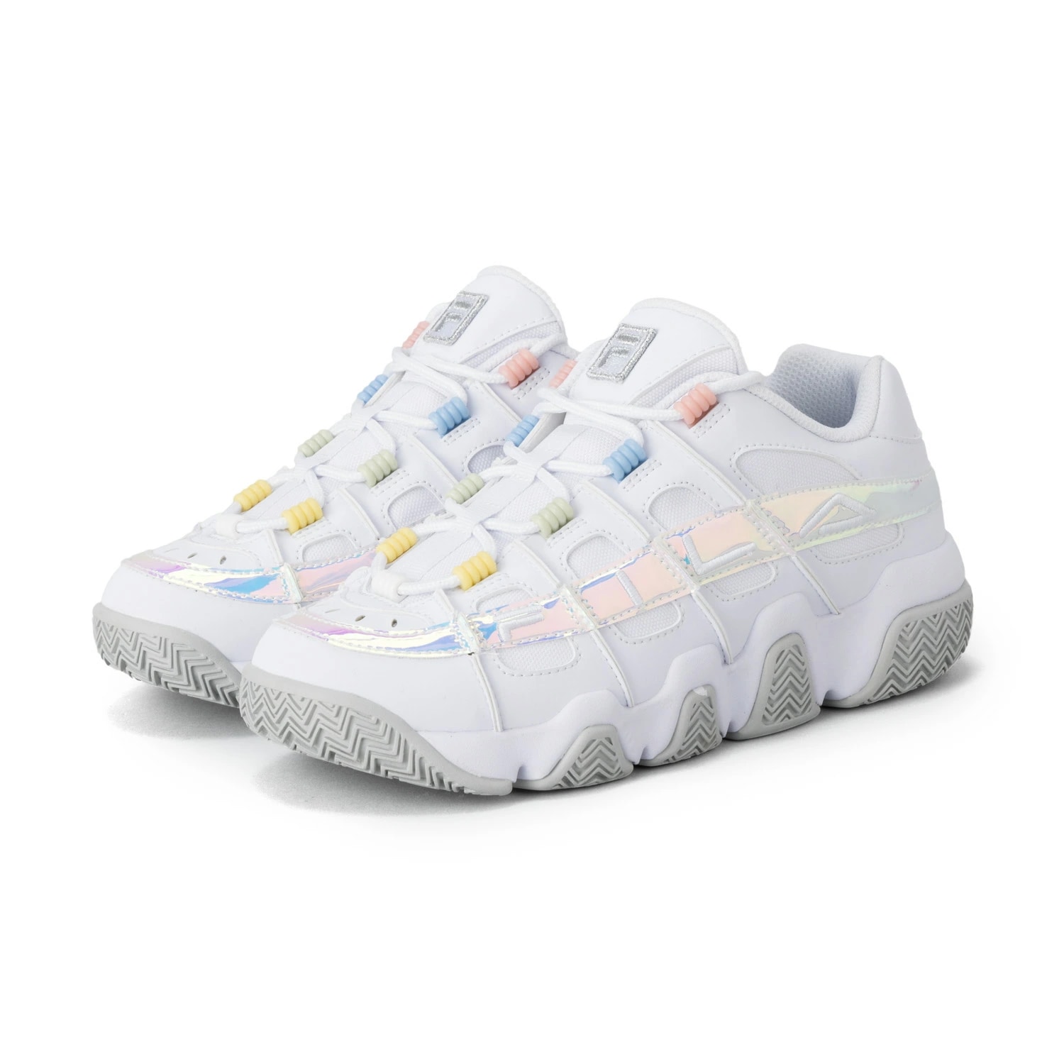 在庫限り outlet / 処分品 FWFW25058007 BARRICADE XT97 HOLOGRAM WHITE/HOLOGRAM SILVER