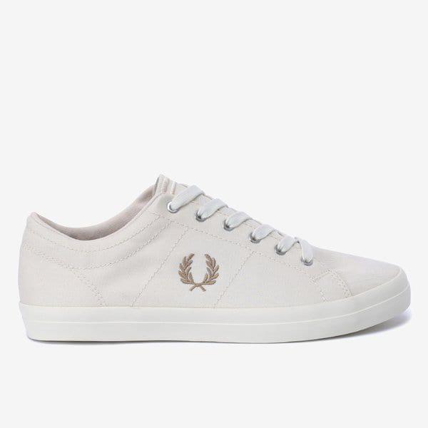 FRED PERRY_ 男女兼用キャンバススニーカーベースラインツイルSFPU2417304-V37