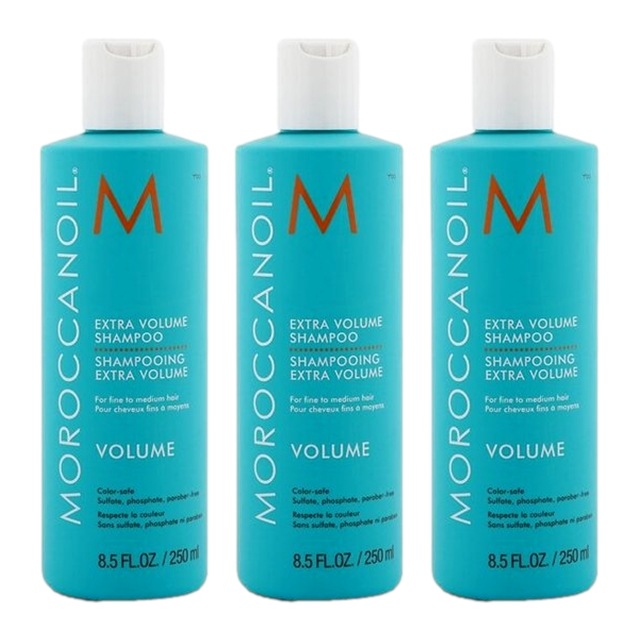 モロッカンオイル エクストラ ボリューム シャンプー 250ml×3 【お得！】3個セット