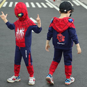 スパイダーマン 販売済み 服 子供