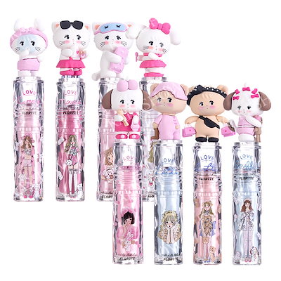 FLORTTE×mikkoコラボリップ12本 NEW! FLORTTE (フロレット) × MIKKO 水光リップ リップグロス