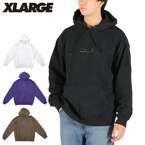 パーカー メンズ レディース スウェット ブランド おしゃれ 黒 ブラック パープル 茶色 ブラウン グレー SLANTED OG HOODED SWEATSHIRT 101253012003