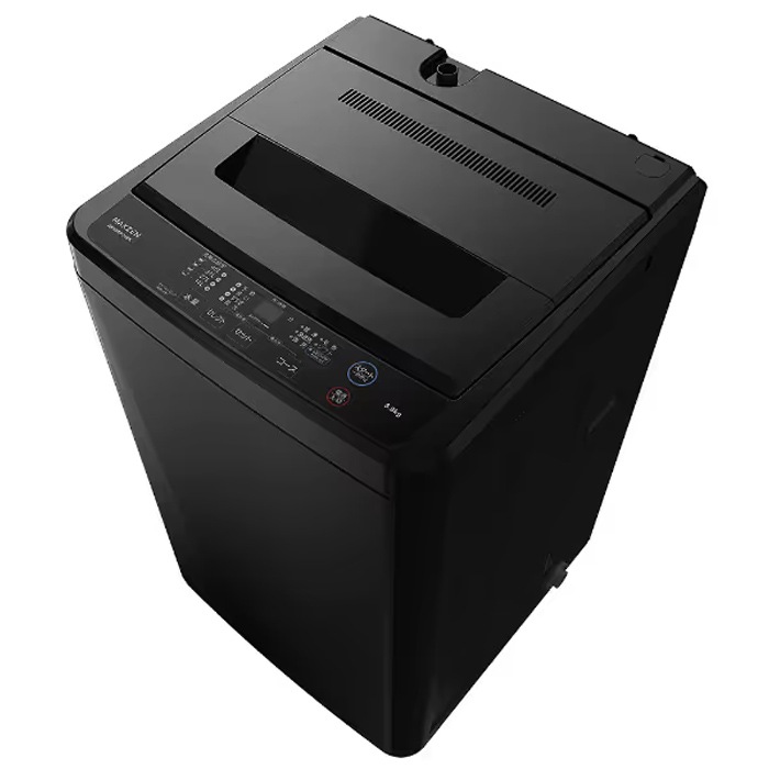 5kg 全自動洗濯機 ステンレス槽 JW50WP01BK ブラック