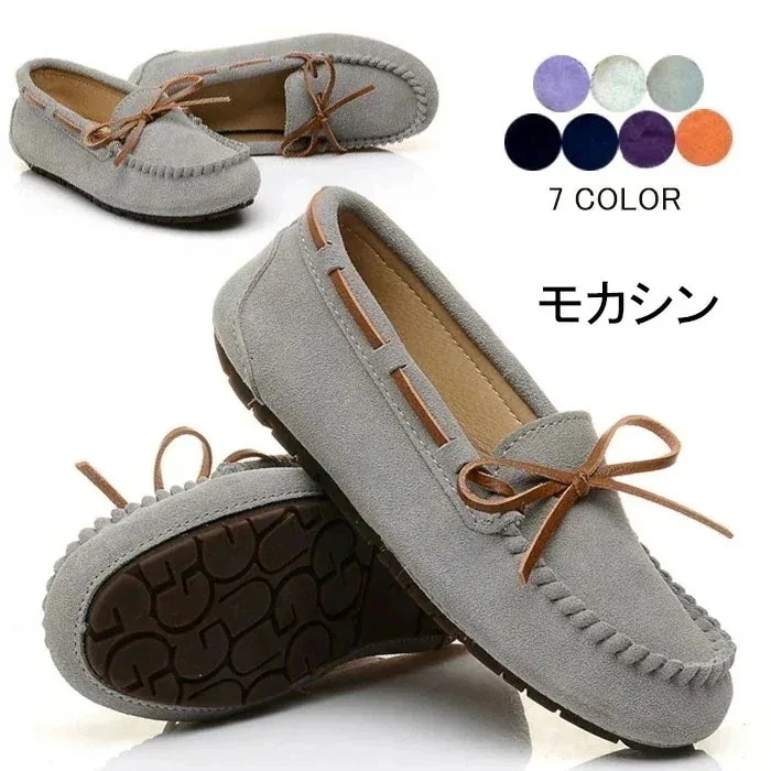 【急速出荷】モカシン モカシンシューズ レディース スリッポン ローファー ぺたんこ フラットシューズ バレエ リボン バレエパンプス 靴 軽量 春夏秋冬 痛くない 美脚 秋新作