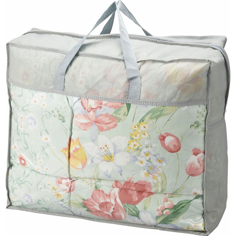 花浪漫 羽根ふとんバッグ入り グリーン 8,015円