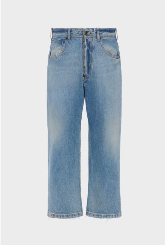 MAISON MARGIELA Men Straight Pants S50LA0245S30561 987 WASHED BLUE
