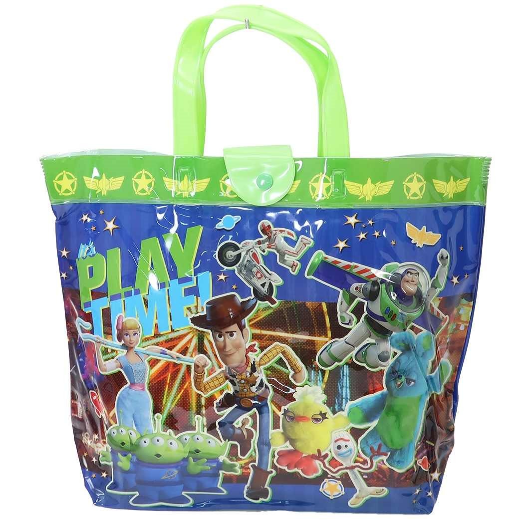 Qoo10 ディズニー トイストーリー プールバッグ バケット型 キッズ