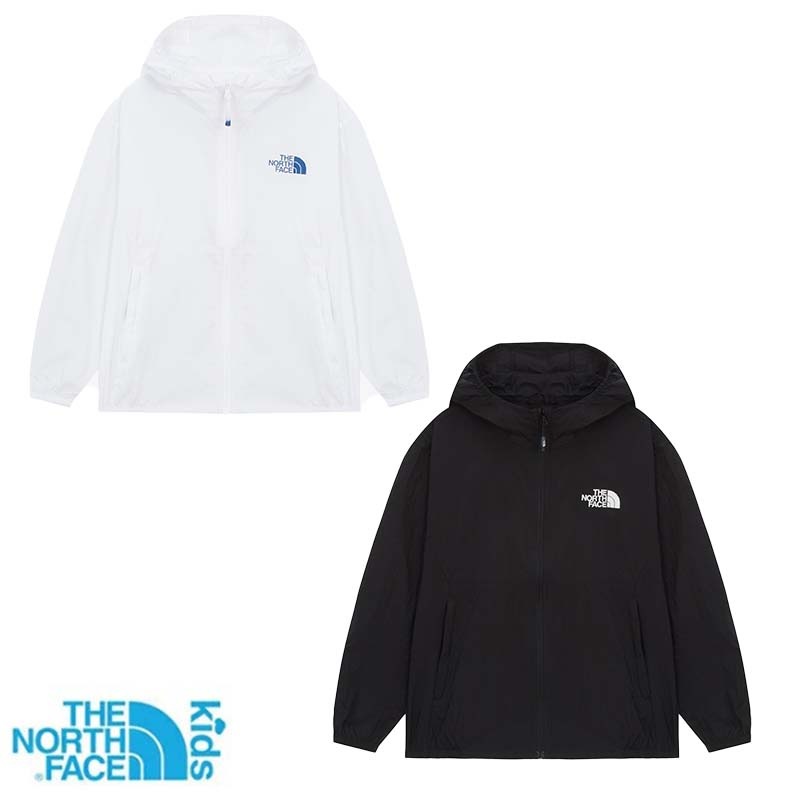 NJ3LR13 KS TAILWIND HOODIEウィンドブレーカー キッズ パーカー 防寒 軽量 軽い 薄手 薄い 男の子 女の子 フード 韓国 ジャケット ジャンパー スタンドネック