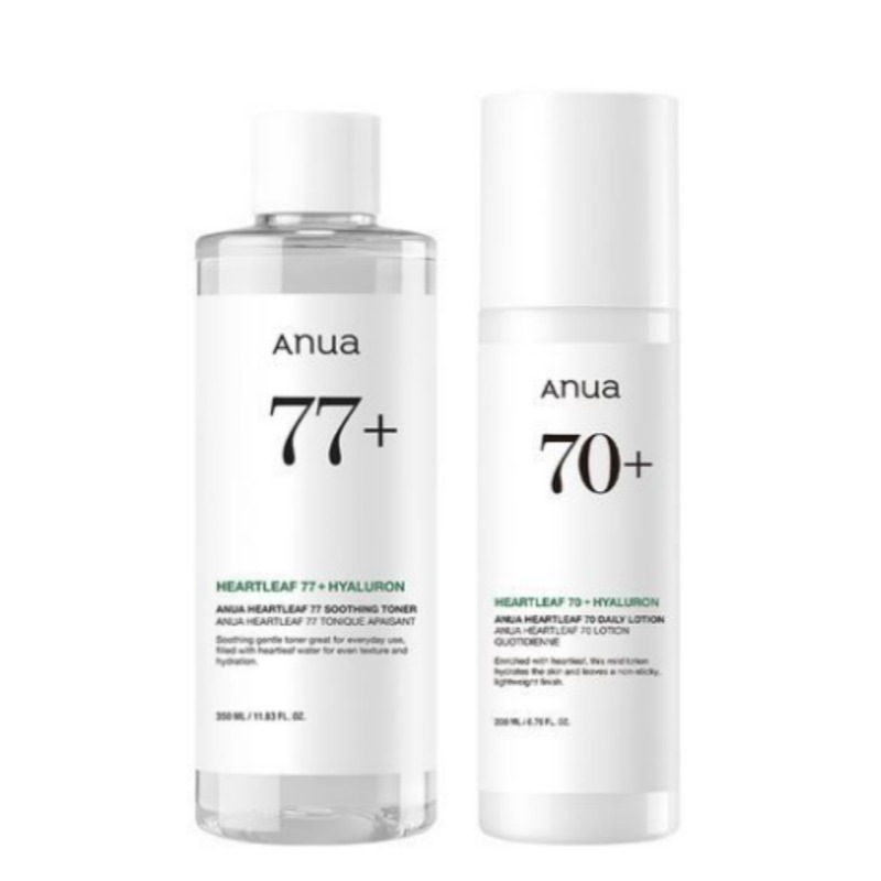 ドクダミ77トナー350ml+ドクダミ鎮静ローション200mlセット / 韓国コスメ