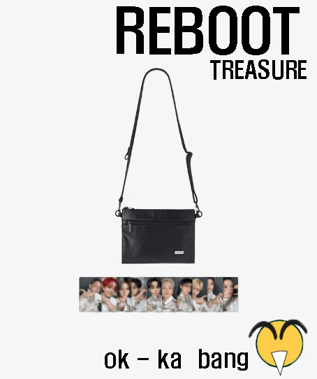[REBOOT] TREASURE DAILY CROSS BAG + PHOTO CARD 1 SET(10EA) + Event