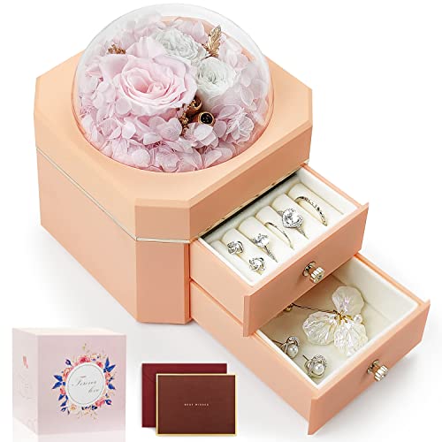 SENJWARM プリザーブドフラワー 記念日 バラ プレゼント 枯れない花 彼女 妻 結婚祝い 贈り物 人気 誕生日 記念日 友達 女の人 退職祝い 引越し祝い 入学 卒業 母の日 ギフト 5,355円